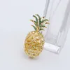 Red Trees Brand High Quality AAA Cubic Zirconia Pineapple Brooches For Women Brooch Drop Sweater Coat Accessories