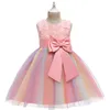 Meisje zomer kant prinses jurk kinderen bloemenjurk jurken voor meisjes kleding kinderen verjaardagsfeestje tutu custome vestidos q0716