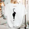 T-Shirt femme femmes graphique à manches courtes fils amour mère maman dessin animé 2022 été mode impression femme vêtements hauts t-shirts T-shirt