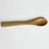 Kök Träsked EcoFriendly Japan Porslin Bambu Skedar Kaffe Honey Tea Ladle Stirrer Dinnerware Scoopzc267