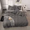 Aggcual paar kingsize beddengoed set luxe bed quilt dekbed bedrukte dekbedovertrek set dubbel bed polyester textiel Be04