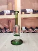 7.8inch Glass Water Pipe Hookah Green Tire Filter Smoking Beaker Bong Bubbler Smoke Pipes Bongs Bottles Dab Rig 14mm Bowl