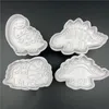4PCS/SET DINOSAUR Plastikowy dekoracyjna forma ciastka