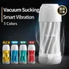 NXY MEN Masturbators My9Colors Man Onani Cup Touch In Soft Real Feel Masturbator Vakuum Sugande 20 Frekvens Vibrationer Sexleksaker För Män 1202