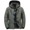 Winter Duck Down Jacket Men Outwear Espesso Neve Quente Parka Mens Com Capuz Overcoat Moda Ao Ar Livre Jackets 4xl 211206