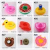 Inflatable Toy Drinks Cup Holder Watermelon Flamingo Pool Floats Coasters Flotation Devices For KidsBeach Party Bath