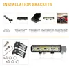 Inch LED Light Bar 240W Spot Flood Combo Off Road Driving Lights for Trucks ATV UTV SUV Pickup Working7196377