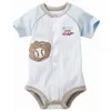 Slugger Bebé Boysuits Bodysuits Recém-nascido Jumpsuit Bebé Bebé Roupas Mês Fato Criança Terno Do Corpo Verão Camisas 210413