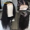 202113x4 HD кружева передние человеческие волосы парики 4x4 / 6x6 вьющиеся человеческие волосы закрытие волос парики бразильские Джерри курчавые кружевные фронтальные парики OssileeFactory