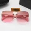 Simple generous sunglasses fashion ladies large square lens cutting technology pure color anti-ultraviolet sun-shading catwalk street glass glass