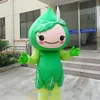 Costumi mascotte Fiore verde pesca Prunus mascotte costume cosplay personaggio dei cartoni animati mascotte adulto mascotte di vendita calda regalo per la parte di Halloween