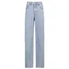 Dżinsyjne spodnie kobiety 90. dżinsy dla dziewcząt kobiet mody vintage wysoki spodek Harajuku S Streetwear 211129