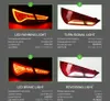 Bilstrålkastare Bildelar för Hyundai Sonata8 Sonata MK8 Taillights Baklampa LED-signal Reversering Parkeringsljus Facelif