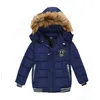 High Quality Winter Child Boy Down Jacket Parka Big Girl Thicking Warm Coat 2 3 4 5 6 Year Light Hooded Outerwears 211203