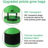 7/10 Gallons Potato Grow Container Bag Greenhouse Garden Transparent Visible Planting Vegetables Grow Bag DIY Plant Seed D30 210615