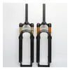 Bike Forks Bicycle Air Fork 26 27.5 ER MTB Mountain Suspension Resilience Shoulder Control Straight Pipe Kashima Inner