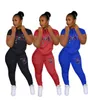 Loungewear Kadınlar Pembe Giyim Iki Parçalı Setleri Güz Yaz Kısa Kollu Kazak Üst Jogger Tayt Eşofman Toptan 210525