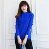 Large Size Pure Cashmere Knit Women Korean Style Turtleneck Loose Thick Pullover Sweater Solid Color S-2XL Women's Sweaters