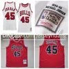 МужчиныChicagoBulls 45 MichaelJ0rdanMitchell Ness White 1994-95 Home Authentic Jersey