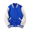 Arrival Splitty Brand Single Breasted Patchwork Krótki Styl Rib Sleeve Bomber Jacket Mężczyźni Caster Casual Baseball Płaszcz 211214