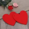 Party Decoration 3M Hanging Decor Red Love Heart Bunting Banners Garland Wedding Valentines Day Birthday Bridal Shower Marriage Proposal