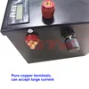 12V 100Ah LiFePO4 batterie au lithium avec BMS personnalisé 48V 24V pour bateau moteur automobile véhicule électrique + 10Acharger