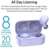 Wireless Earphones Bluetooth In-Ear True Cordless Ipx6 Waterproof With Hands-Free Call Mems Microphone Compact Charging Case 4 Ear Tips And Protection