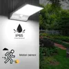 Sensore di movimento PIR Bright 48 LED Solar Wall Power Light Garden Outdoor Street Lamp+Telecomando