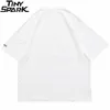Hip Hop Oversize Washed T-Shirt Streetwear Harajuku Ripped Graphic Printed T Shirt Men Spring Summer Short Sleeve Tshirt 210716