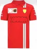 F1PoloシャツTシャツ2021シーズンワークレーシングスーツラウンドネックスポーツカーフォーミュラ1作業服同じスタイルをカスタマイズできます