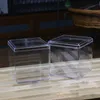 Transparent Clear Plastic Cookie Packing Boxes Candy Snack Gift Box Nuts Storage Case