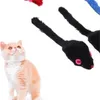 2 pollici peluche topo gatto giocattoli tinta unita fruscio topi stuzzicare i gatti giocattolo blu rosso nero 5X3 cm 0 45wc Q2