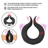 OLO DILDOS vibratie voor gay mannelijke kuisheid cock ring vertraging ejaculatie penis ring vibrator erotische 10 frequentie seksspeeltjes voor man s0824