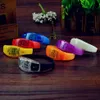 Music Activated Sound Control Led Toys Flashing Bracelet Light Up Bangle Wristband Club Party Bar Cheer Luminous Hand Ring Glow St534F