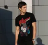 Różowy Paradise Plein Koszulki Marka Designer Rhinestone Czaszki Mężczyźni T Koszulki Klasyczna Wysokiej Jakości Hip Hop Streetwear Tshirt Casual Top Tees FHZW591003