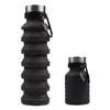 500ml Folding Water tumblers Portable Retractable Silicone Coffee cup suing Travel Drinking Sport bottle