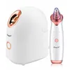 Professioneller Gesichtsdampfer Nano Nebel Deep Porenreiniger Gesicht gedämpftes Sauna Spa Luftbefeuchter Haut Schönheit Blackhead Entfernung Q09021220