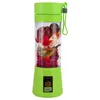 380ml Personlig Blender Portable Mini Blender USB Juicer Cup Electric Juicer Bottle Fruit Vegetabiliska verktyg RRD7485