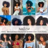 Perruques Afro courtes crépues bouclées avec frange pour femmes noires Blonde mixte marron synthétique Cosplay perruques africaines résistantes à la chaleur Anniviafac3089859