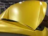 Yellow Diamond Metallic Matte Vinyl Car Wrap Folia z uwalnianiem powietrza Podobnie jak jakość 3m niski klej przyczepny 1.52x18m rolki