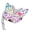 Bag Parts & Accessories Folding Handbag Tote Table Hanger Hook Holder Butterfly Pattern 1Pc