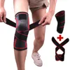 Knee Brace Protetive Gear Suport Pad para elástica de compressão Protetor de protetor para escalar basquete esportes ao ar livre Pads