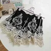 Women Elegant Lace Crochet Short Summer Sexy Hollow Out Cotton Sexy Shorts White Black Nude short 210611