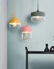 Pendant Lamps Macaron Glass Lights Nordic Modern Minimalist Restaurant Cafe Bedroom Head Idea LED Light Fixtures Retro