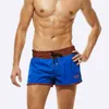 SEOBEAN Gefütterte Mesh-Shorts für Herren, Sommer-Laufshorts, kurze Hosen, Hosen, Taschen, Freizeit-Shorts, Schweißfutter, Netz-Sicherheitsshorts H1206