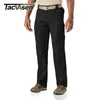 TACVASEN Pantaloni estivi Quick Dry da uomo Pantaloni tattici militari elasticizzati Pantaloni softair multitasche Pantaloni da trekking leggeri da allenamento 210709