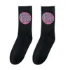 Hommes et femmes mode coton lettre chaussettes Couples originaux unisexe Hiphop drôle Streetwear sport respirant Skateboard Sox à la mode