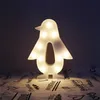 Lovely Animal Led Table Lamp Night Light Unicorn Lamps Romantic 3D Wall Lights Marquee Sign for Kids Children Gift Rabbit Bear Lighting