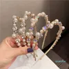 Rhinestone Imitatie Parels Hoofdbanden Dames Mode Accessoires Haar Hoop Party Outdoor Geschenken Haarband Glanzend Exquisite 19 2HW N2