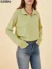 Outono inverno colarinho de pólo enorme camisola grossa pulôver das mulheres soltas cashmere pulôver feminino manga comprida 211018